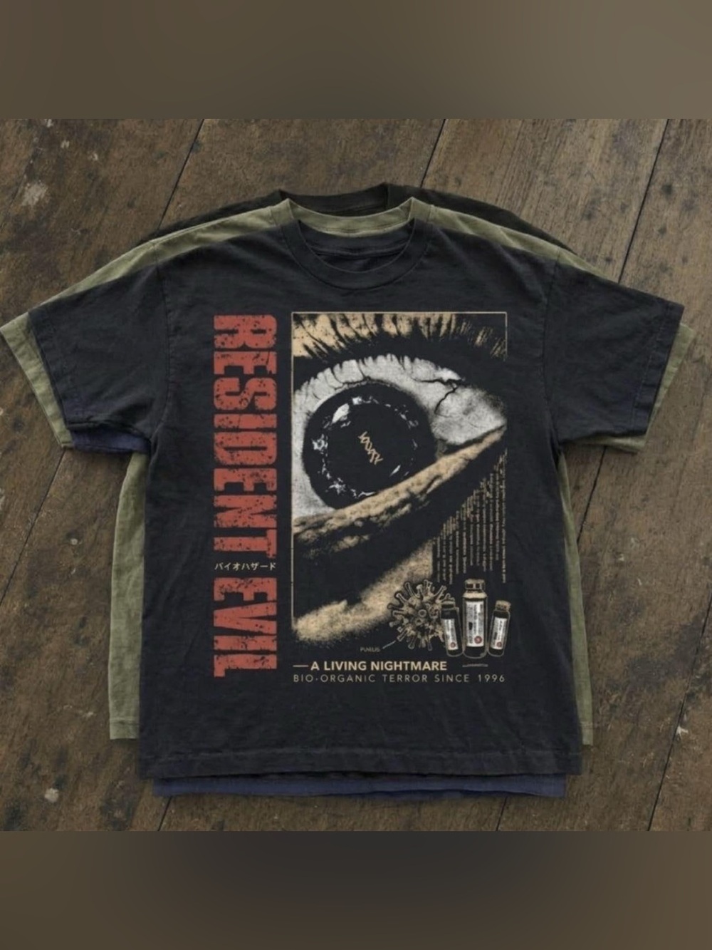Resident Evil Graphic Short-Sleeve Tee - Black unisex t-shirt